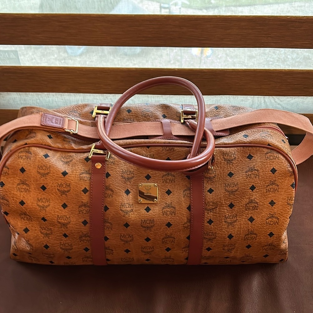 MCM Vistetos Duffle Bag.  Made in Germany
